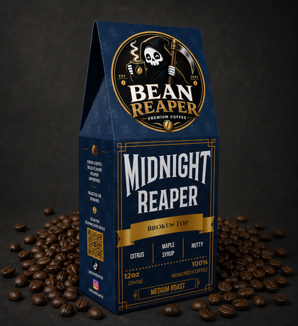 Midnight Reaper – Smooth Medium Roast, 12 oz