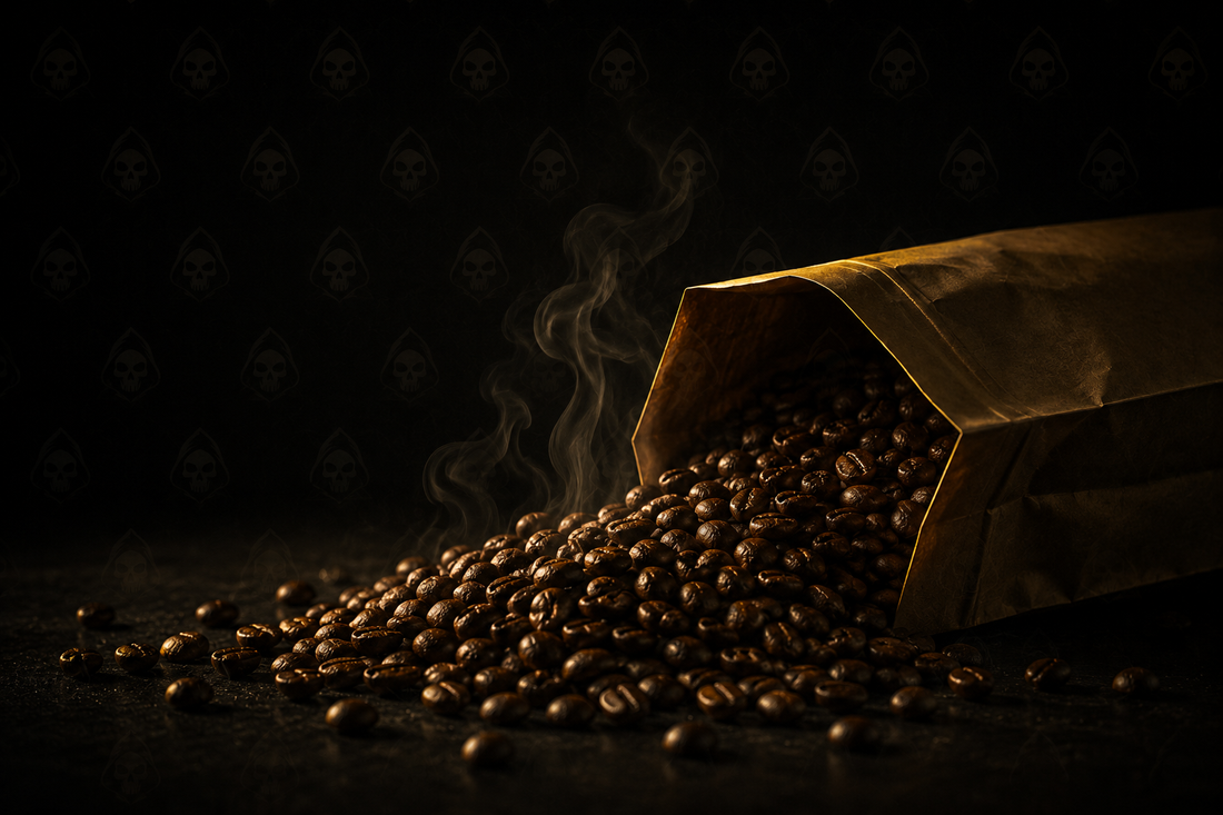 Bean Reaper coffee and beans — how much caffeine is in a cup of coffee