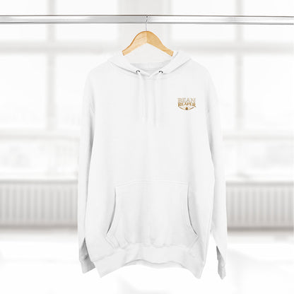 Bean Reaper Hoodie — Coffee Logo Fleece Pullover