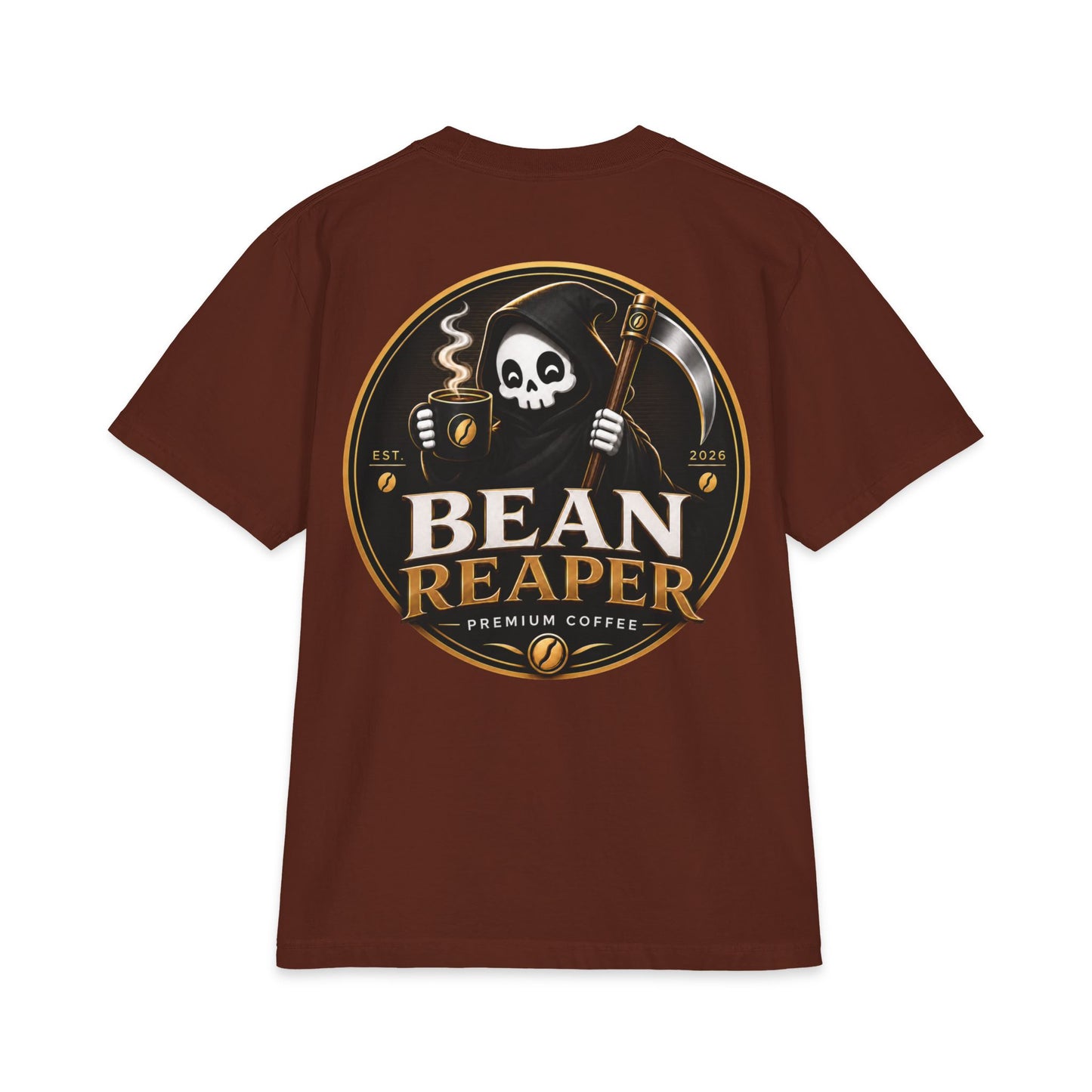 Bean Reaper T-Shirt – Coffee Logo Tee