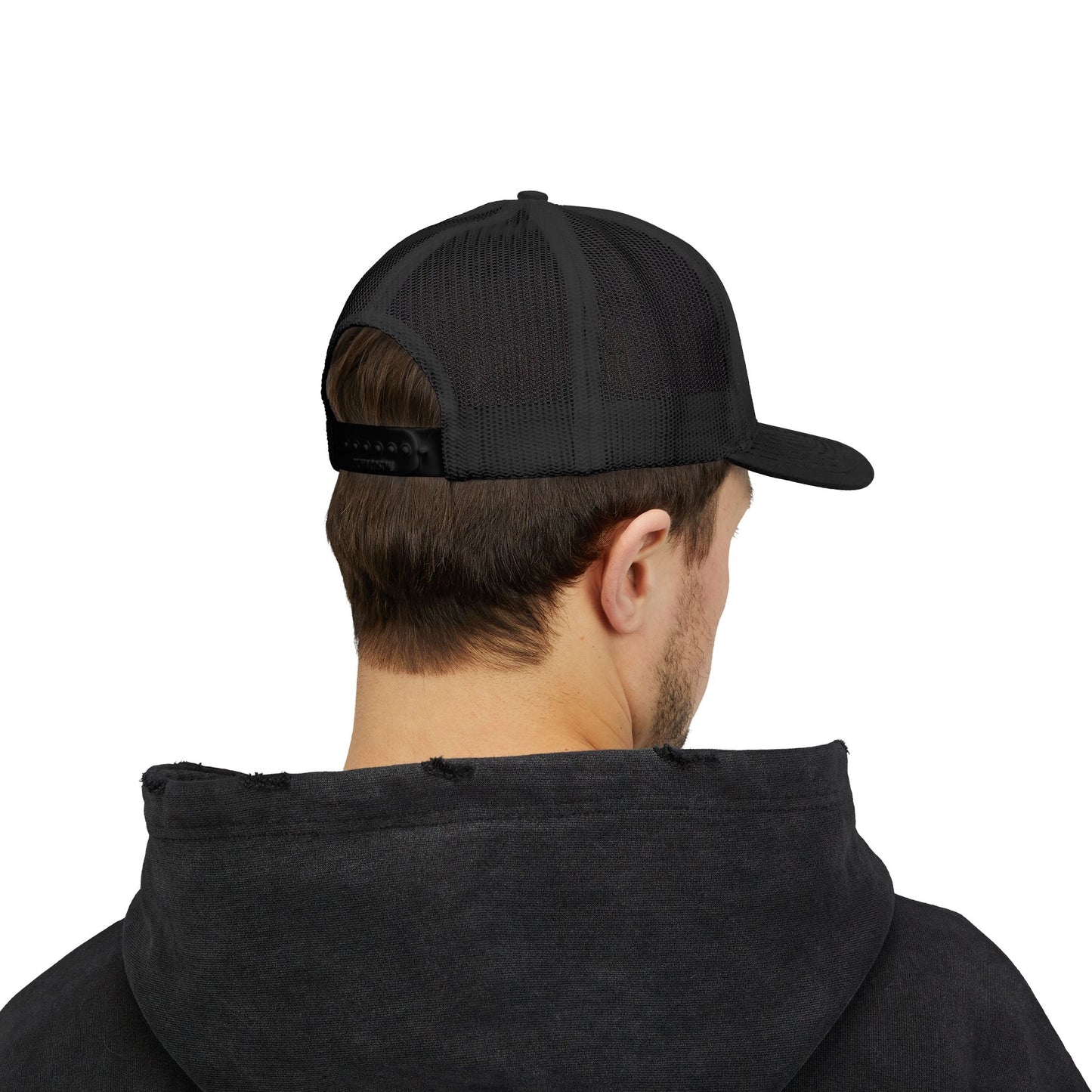 Bean Rescue Trucker Cap — Vintage Coffee Logo Snapback