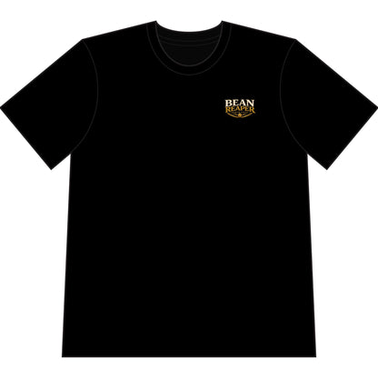 Bean Reaper unisex max heavyweight garment-dyed t-shirt, black — front
