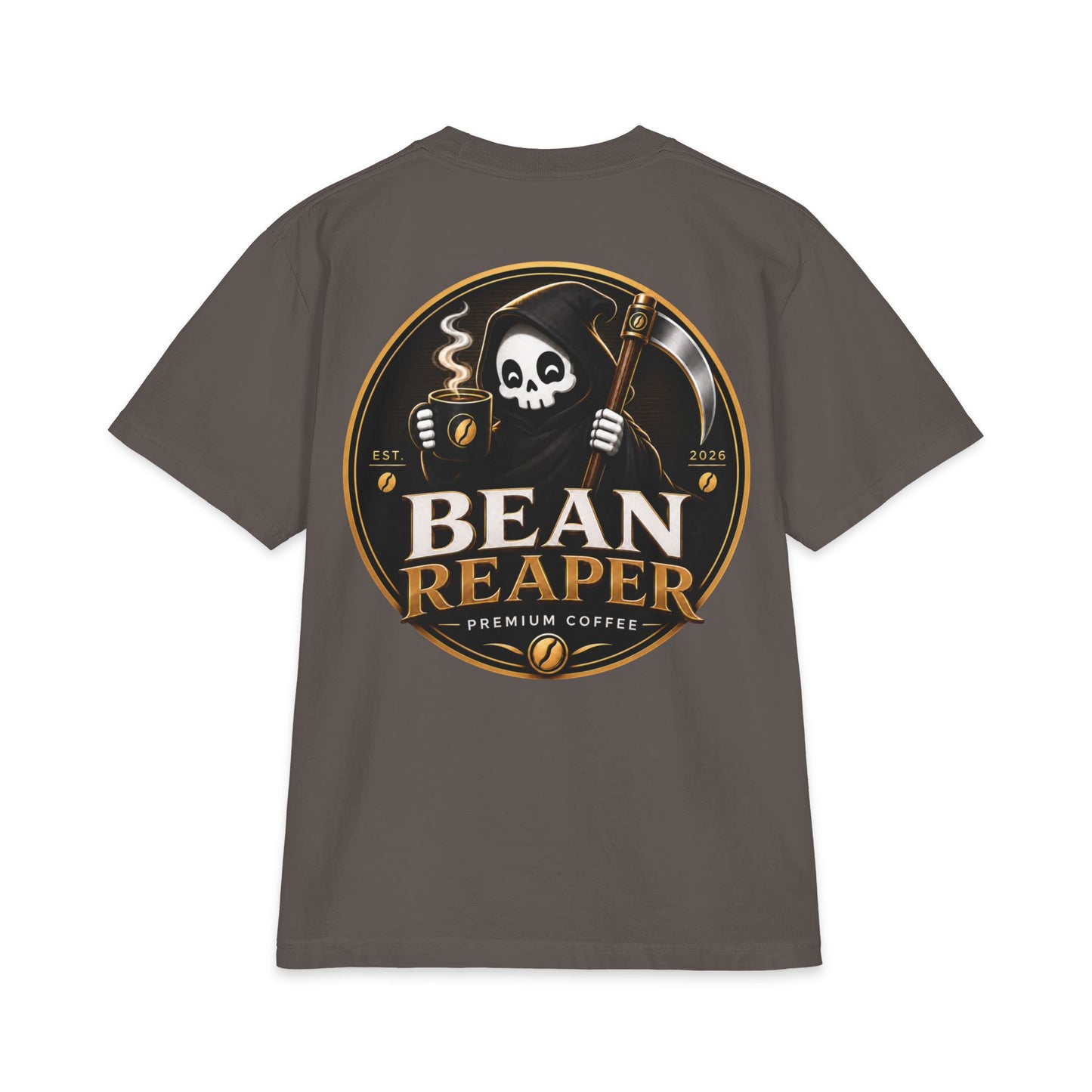 Bean Reaper T-Shirt – Coffee Logo Tee