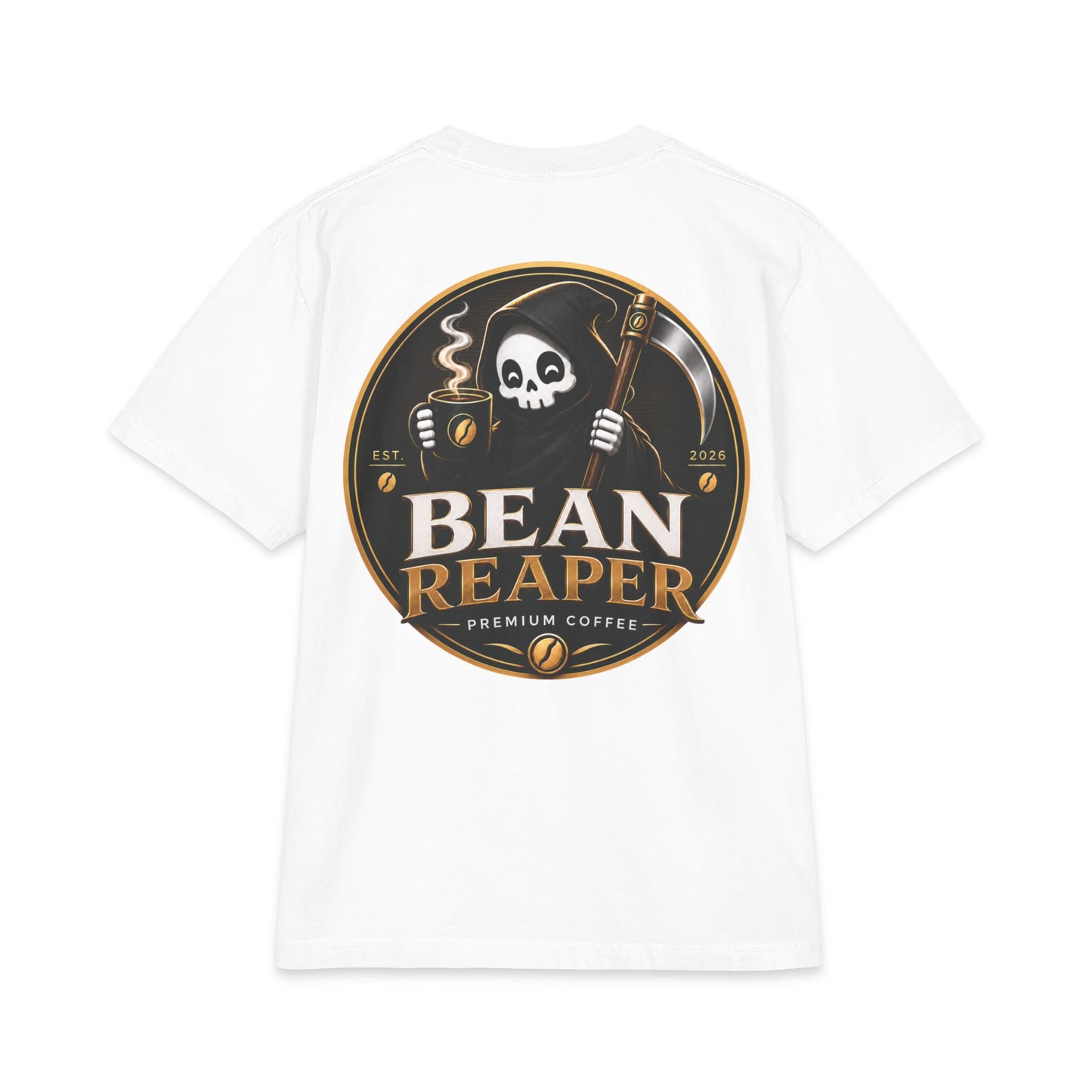 Bean Reaper T-Shirt – Coffee Logo Tee