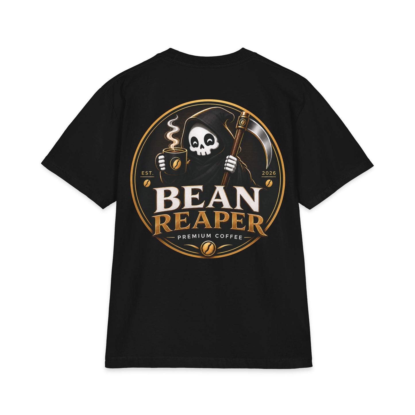 Bean Reaper T-Shirt – Coffee Logo Tee