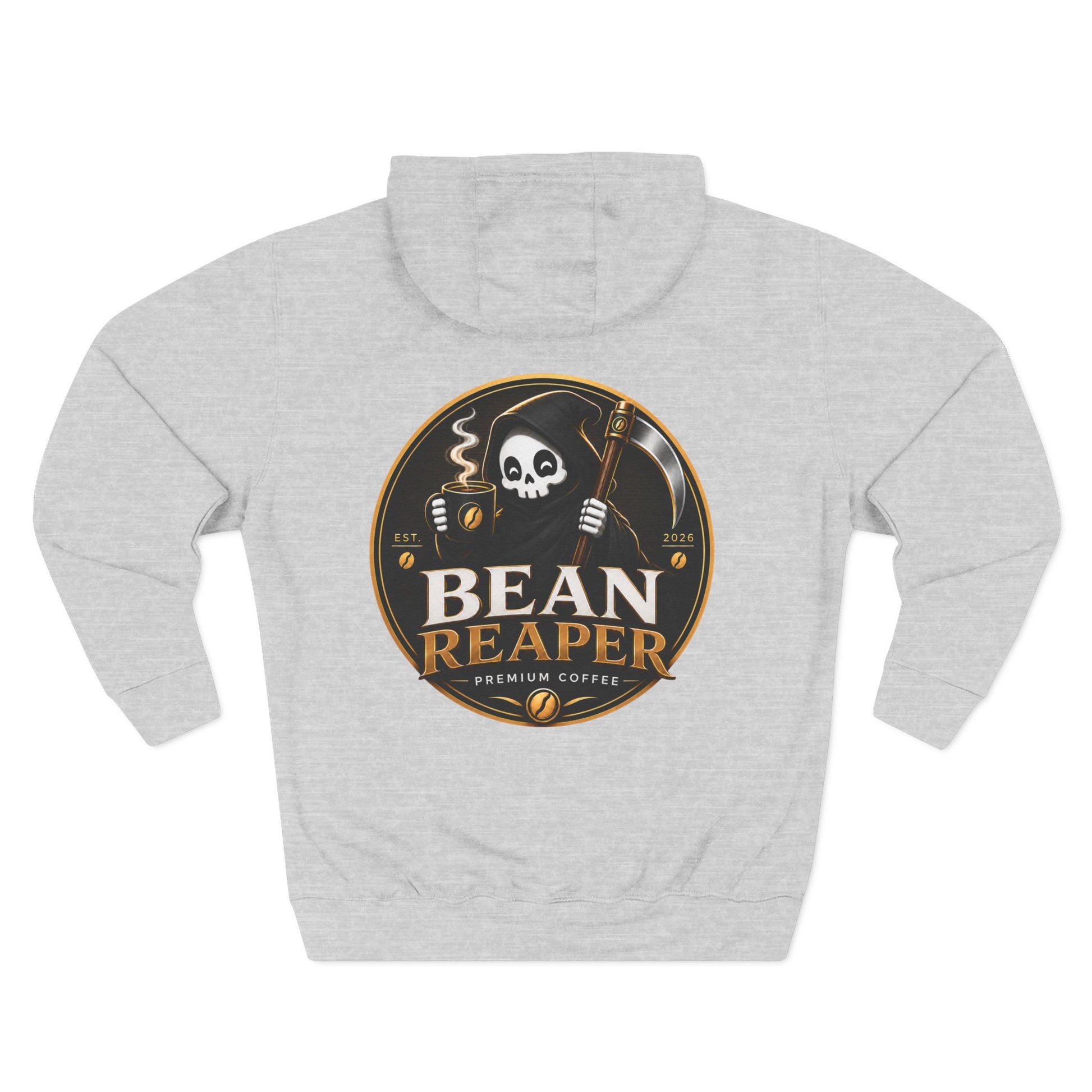 Bean Reaper Hoodie — further colourway option, specialty coffee branding (additional image)