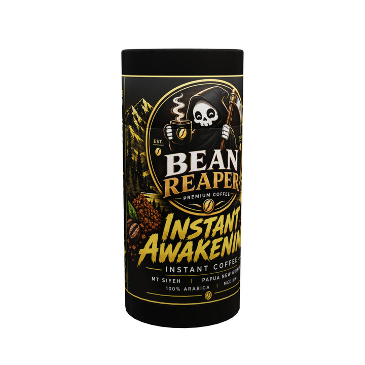Instant Awakening from Bean Reaper, resealable instant tube