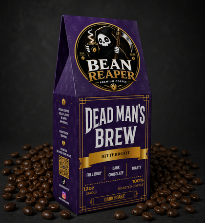 Dead Man's Brew – Brazilian Dark Roast, 12 oz
