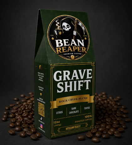 Grave Shift – Signature Four-Country Blend, 12 oz