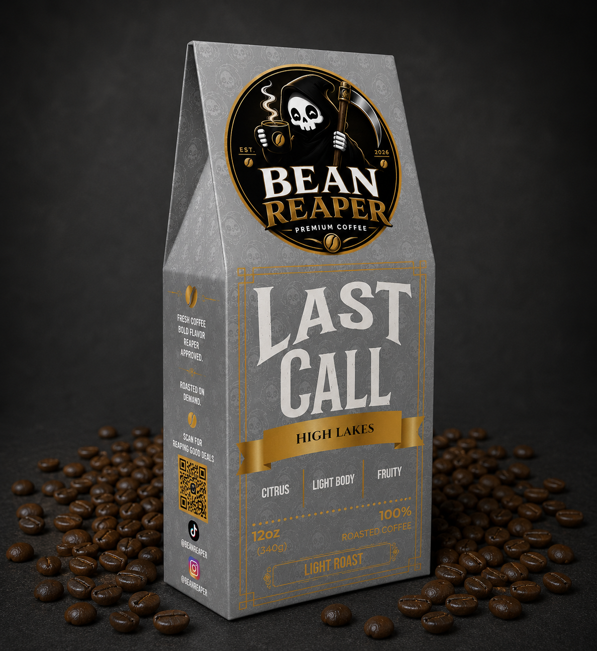 Last Call – Ethiopian, Mexican & Brazilian Blend — Bean Reaper small-batch specialty coffee
